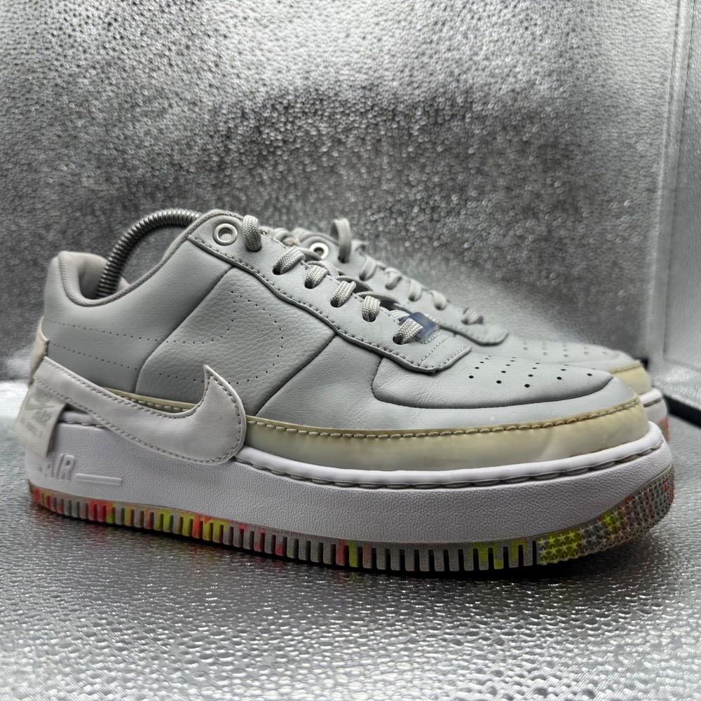 Size 9 Nike Air Force 1 Jester XX Womens Grey Excellent Platform AV2461-001